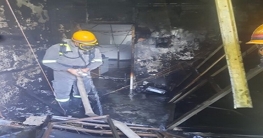 मुजफ्फरनगर में स्टेट बैंक में लगी भीषण आग, मचा हडकंप, फायर ब्रिगेड ने आग पर पाया काबू